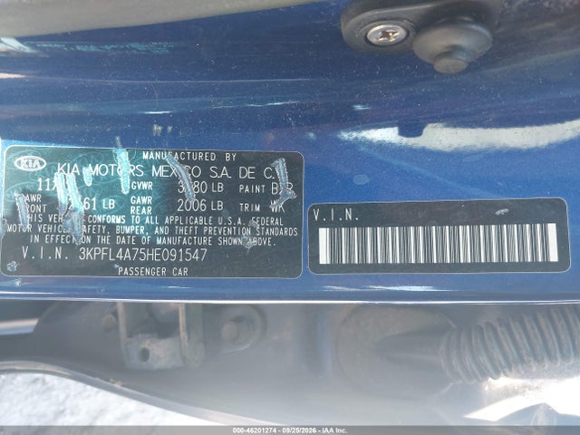 2017 KIA FORTE LX 9