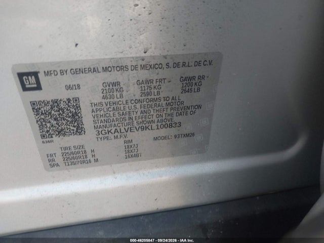 2019 GMC TERRAIN SLT 9