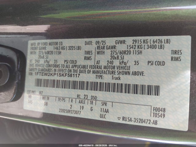 2025 FORD F-150 STX 9