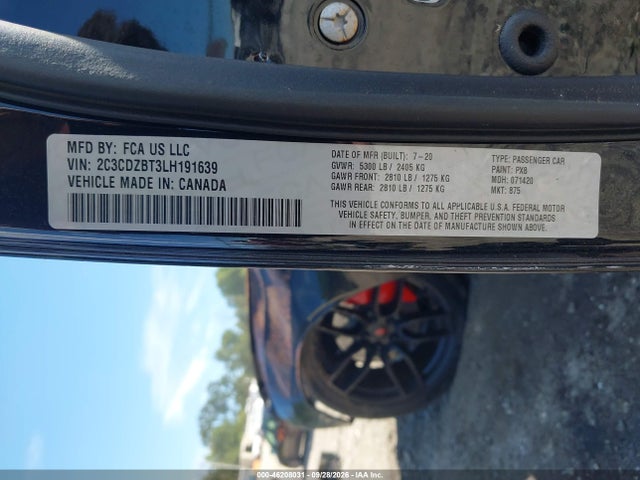 2020 DODGE CHALLENGER R/T 9