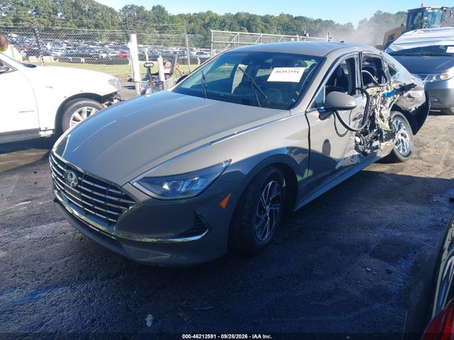 2021 HYUNDAI SONATA BLUE 2