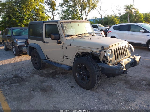 2017 JEEP WRANGLER SPORT 4X4