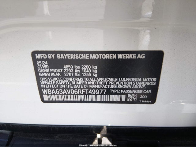2024 BMW 430I GRAN COUPE 9