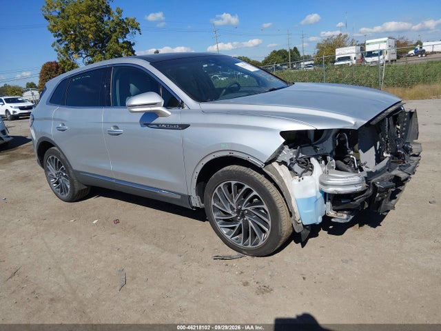 2019 LINCOLN NAUTILUS RESERVE