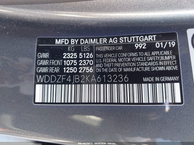 2019 MERCEDES-BENZ E 300 9