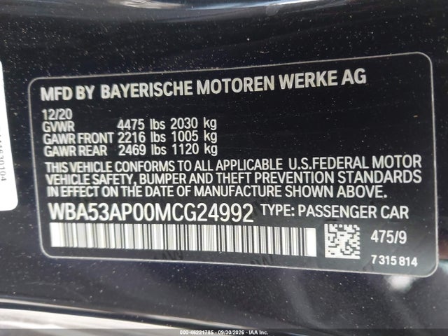 2021 BMW 430I 9