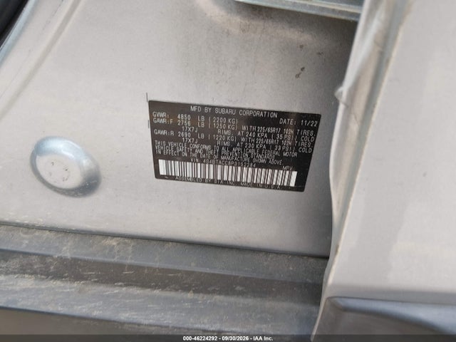 2023 SUBARU OUTBACK PREMIUM 9