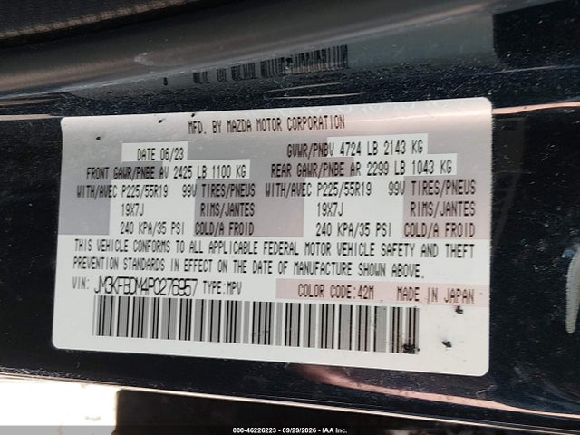2023 MAZDA CX-5 2.5 S PREMIUM 9