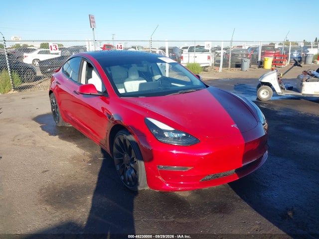 2021 TESLA MODEL 3 PERFORMANCE DUAL MOTOR ALL-WHEEL DRIVE