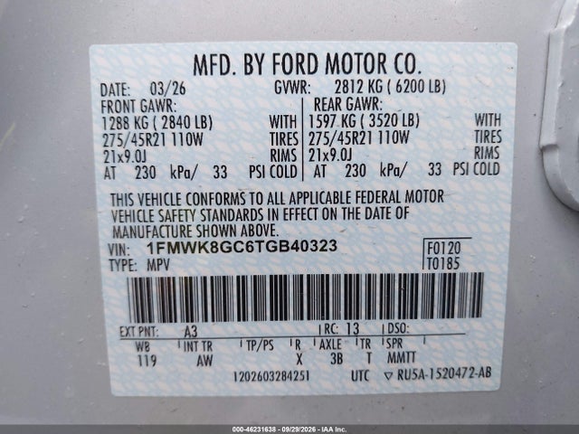 2026 FORD EXPLORER ST 9