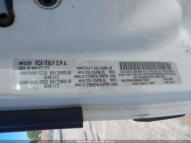 2022 RAM PROMASTER CITY CARGO VAN 9