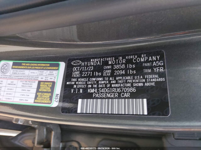 2024 HYUNDAI ELANTRA SEL 9