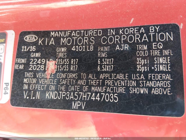 2017 KIA SOUL + 9