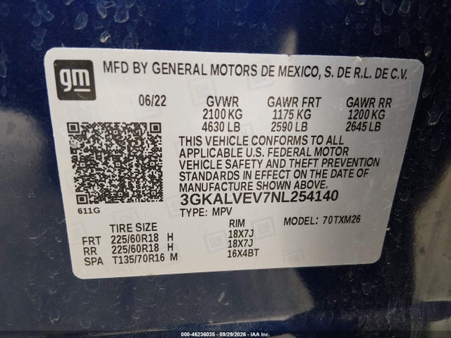 2022 GMC TERRAIN AWD SLT 9