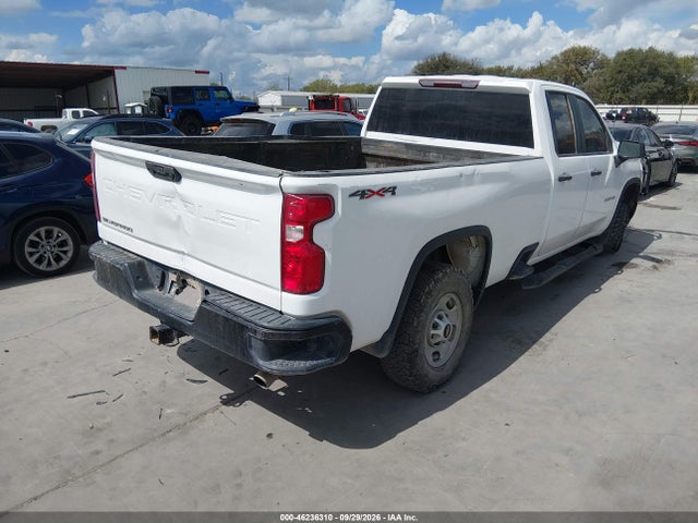 2020 CHEVROLET SILVERADO 2500HD 4WD LONG BED WT 4