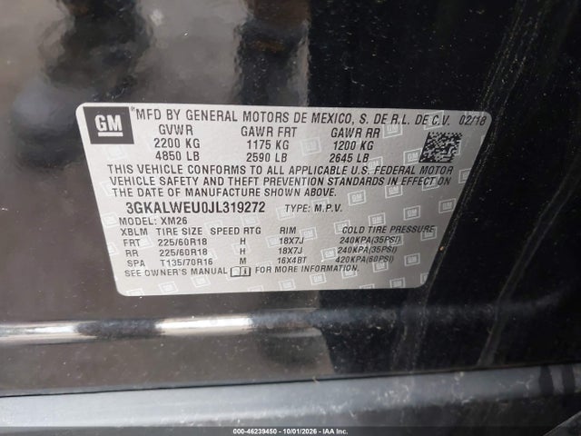 2018 GMC TERRAIN SLT DIESEL 9