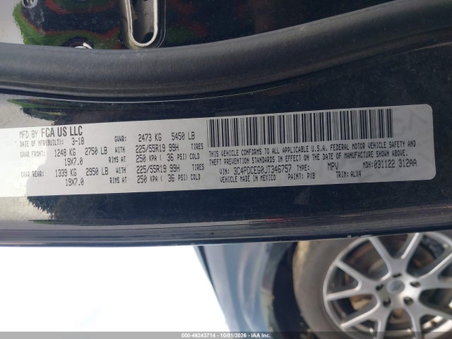 2018 DODGE JOURNEY GT 9