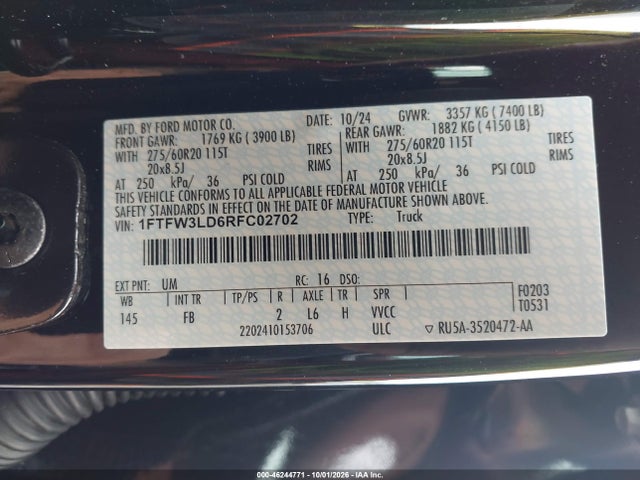 2024 FORD F-150 XLT 9