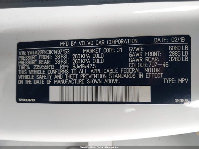 2019 VOLVO XC90 T6 MOMENTUM 9