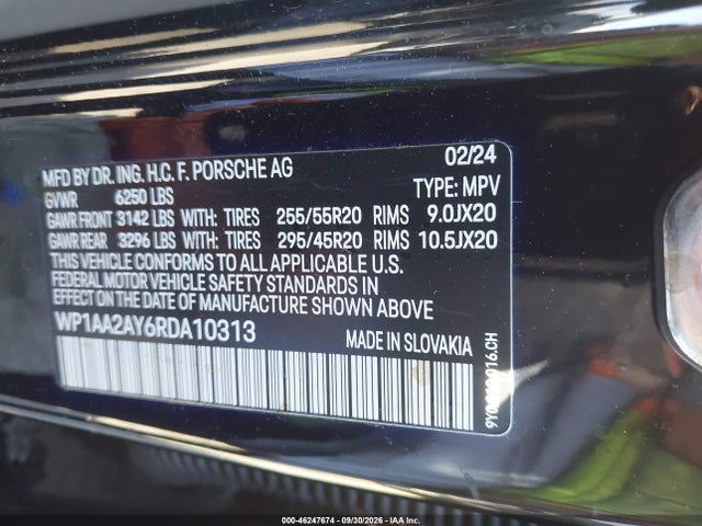 2024 PORSCHE CAYENNE 9