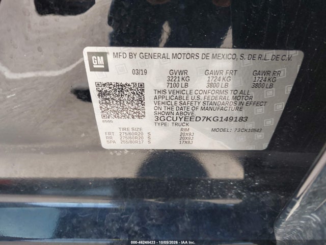 2019 CHEVROLET SILVERADO 1500 RST 9