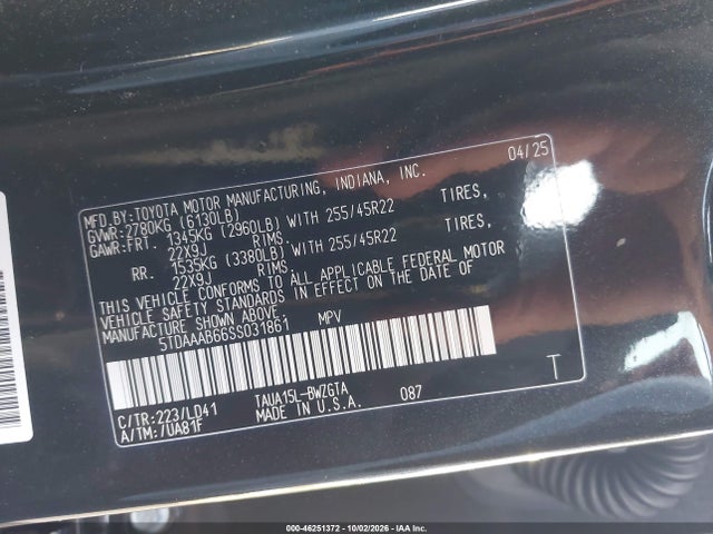 2025 LEXUS TX 350 LUXURY 9