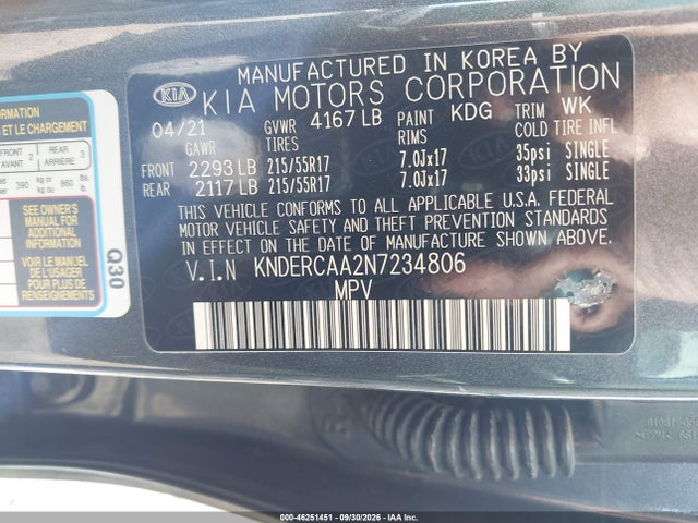 2022 KIA SELTOS EX 9