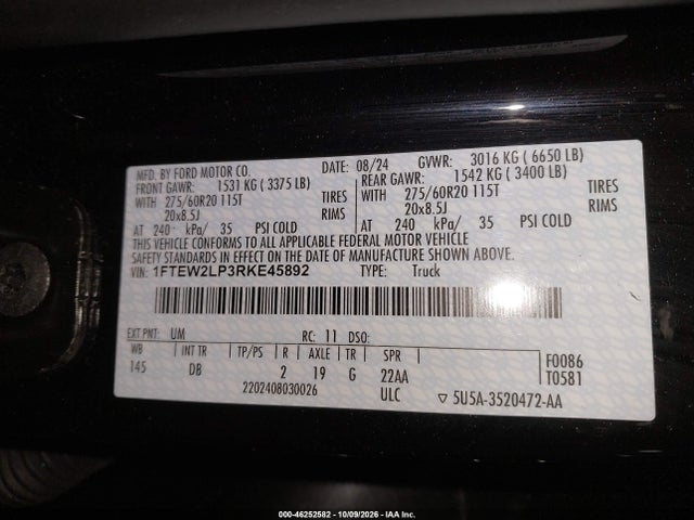 2024 FORD F-150 STX 9