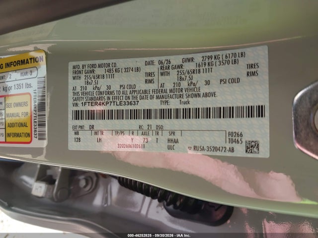 2026 FORD RANGER LARIAT 9