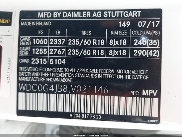 2018 MERCEDES-BENZ GLC 300 9
