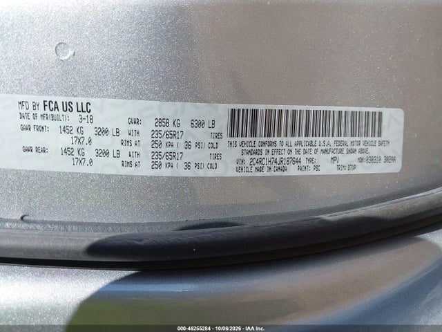 2018 CHRYSLER PACIFICA HYBRID TOURING PLUS 9