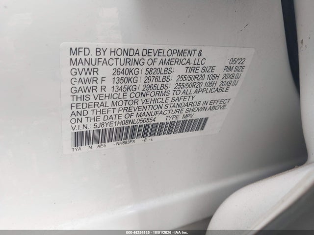 2022 ACURA MDX A-SPEC PACKAGE 9