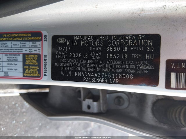 2017 KIA RIO LX 9