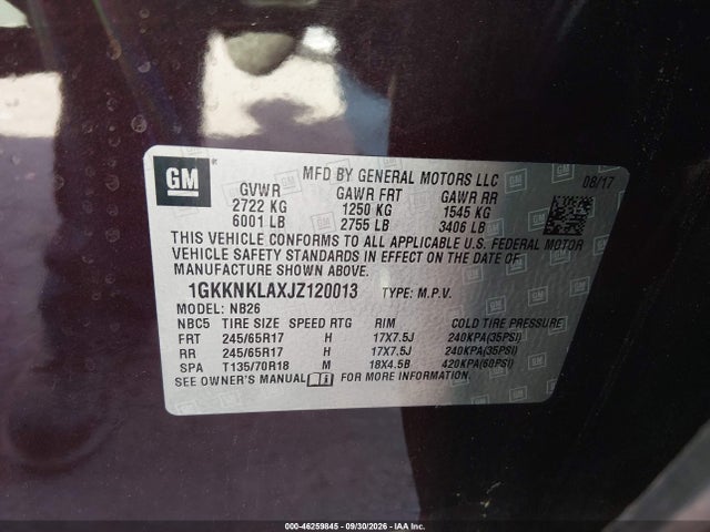 2018 GMC ACADIA SLE-1 9