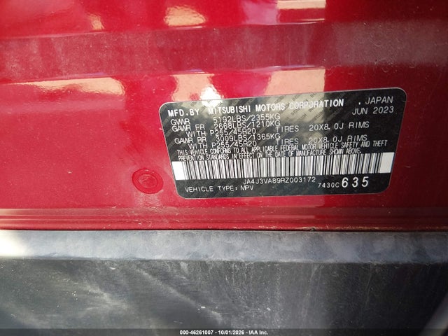 2024 MITSUBISHI OUTLANDER SE 2.5 2WD 9