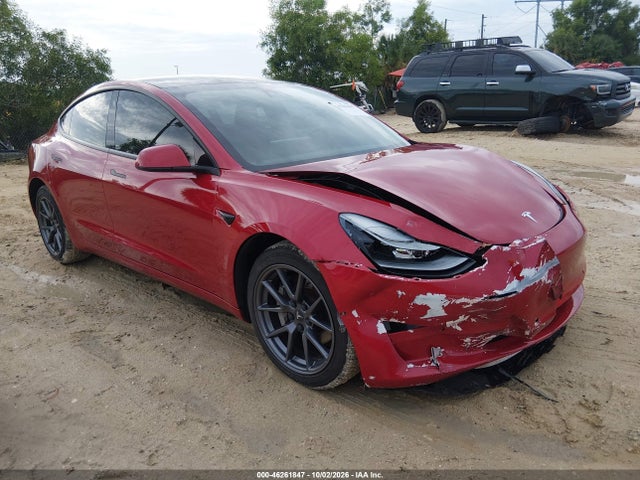 2021 TESLA MODEL 3 STANDARD RANGE PLUS REAR-WHEEL DRIVE