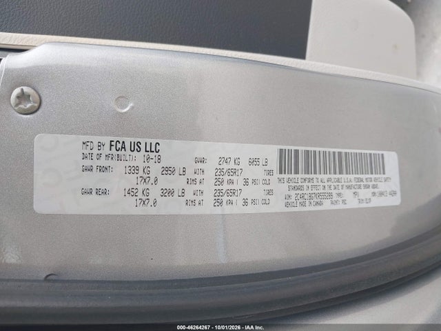 2019 CHRYSLER PACIFICA TOURING L 9