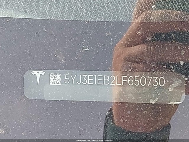 2020 TESLA MODEL 3 LONG RANGE DUAL MOTOR ALL-WHEEL DRIVE 9