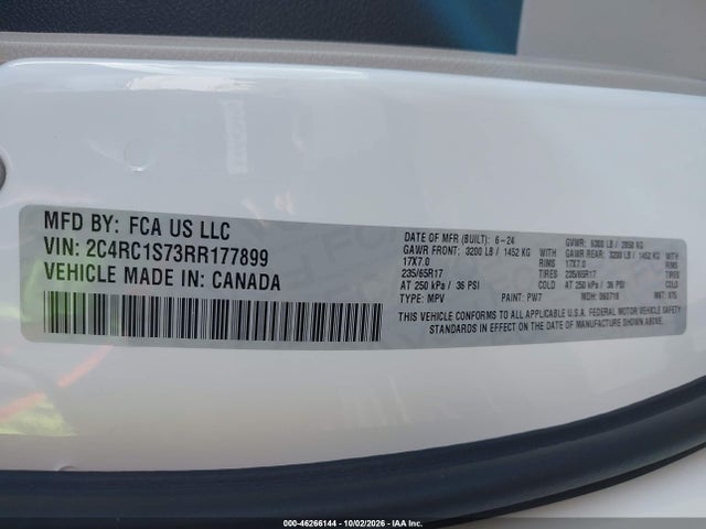 2024 CHRYSLER PACIFICA HYBRID SELECT 9