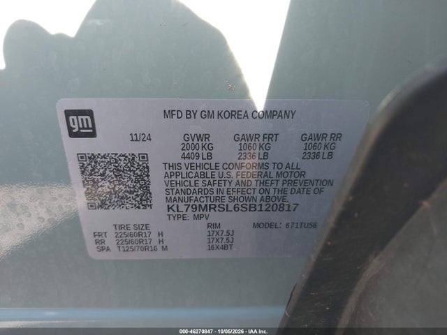 2025 CHEVROLET TRAILBLAZER AWD LT 9