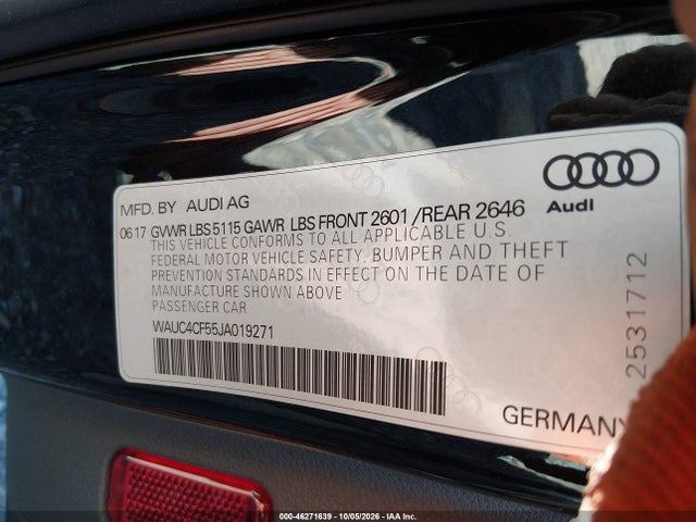 2018 AUDI S5 3.0T PREMIUM PLUS 9