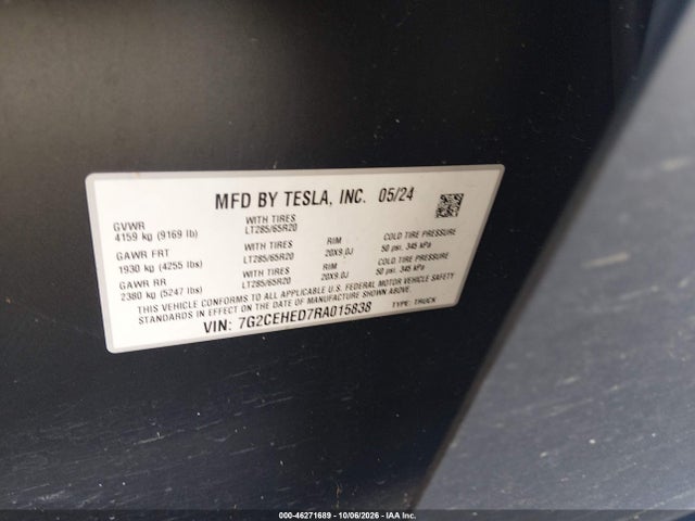 2024 TESLA CYBERTRUCK ALL-WHEEL DRIVE 9