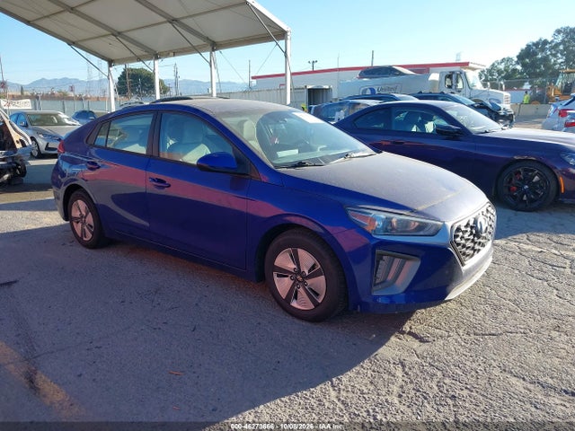 2022 HYUNDAI IONIQ HYBRID BLUE