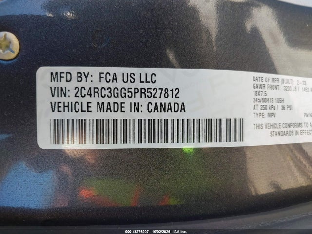 2023 CHRYSLER PACIFICA LIMITED AWD 9