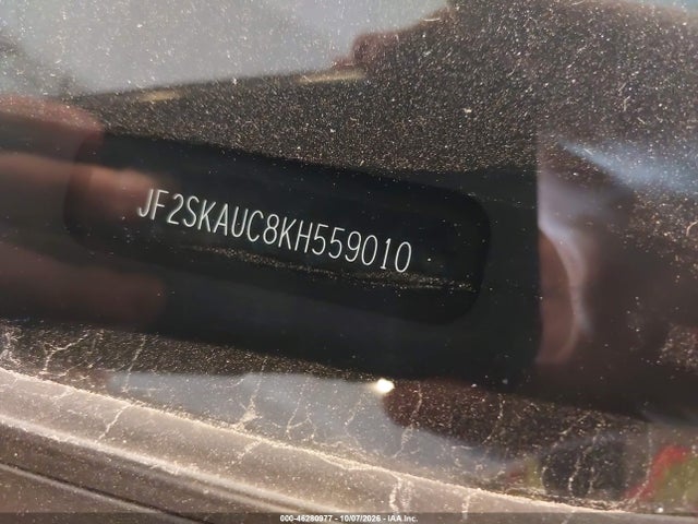 2019 SUBARU FORESTER LIMITED 9