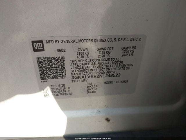 2022 GMC TERRAIN AWD SLT 9