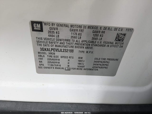 2018 GMC TERRAIN SLT 9