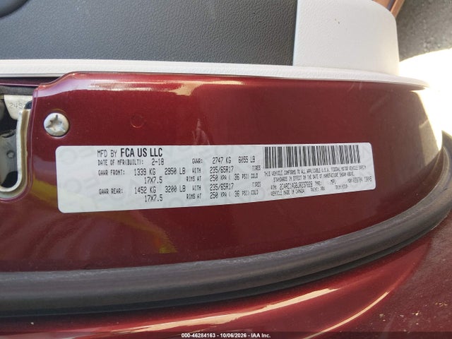 2018 CHRYSLER PACIFICA L 9