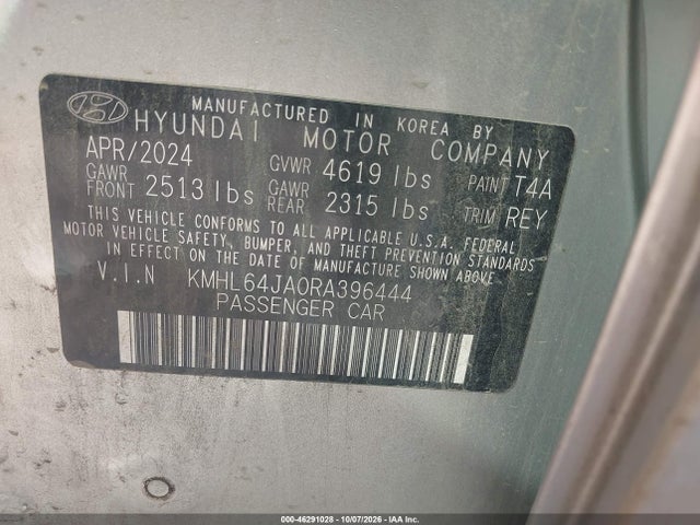 2024 HYUNDAI SONATA SEL 9