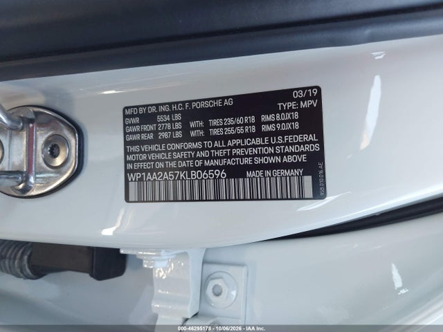 2019 PORSCHE MACAN 9